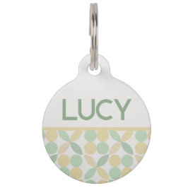 レモン/ライムシトラスマグ ペット　ネームタグ