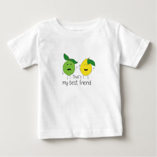 レモン&ライムフレンズBFF ベビーTシャツ