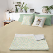 レモン/ライム柑橘類レトロ クッション