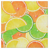 レモン、ライム、オレンジ ファブリック (クローズアップ)