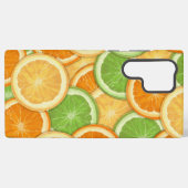 レモン、ライム、オレンジ SAMSUNG GALAXYケース (裏面横)