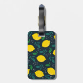 レモン ラゲッジタグ (裏面縦)