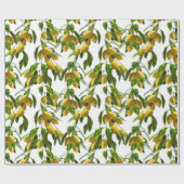 レモン ラッピングペーパー (フラット)