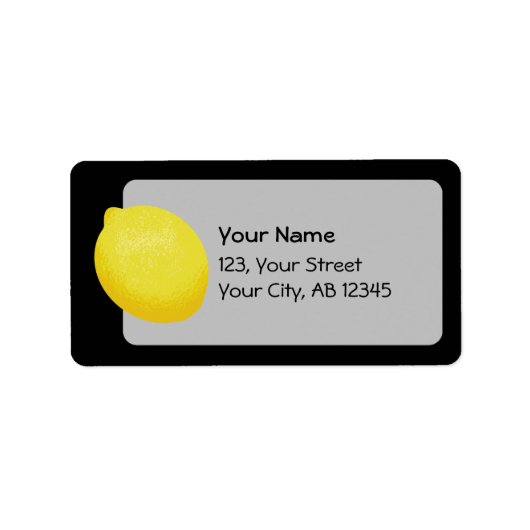 レモン ラベル (正面)