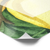 レモン – レモンの粒の数を推測 ポスター (コーナー)