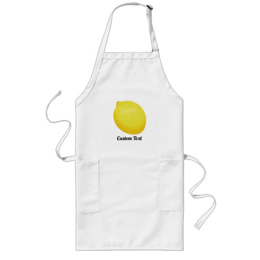 レモン ロングエプロン (正面)