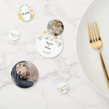 レモン＆ローズの結婚式 受付用 コンフェッティ