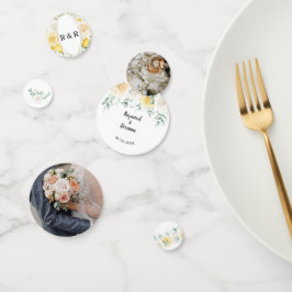 レモン＆ローズの結婚式 受付用 コンフェッティ