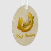 レモン – 保笑顔 オーナメント (正面)