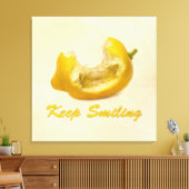 レモン – 保笑顔 キャンバスプリント (インサイチュ (リビング))