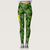 レモン、写真は自然と庭 レギンス (正面)