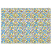 レモン、地中海のマジョリカ、タイタリアンイル、夏 テーブルクロス (正面(横))