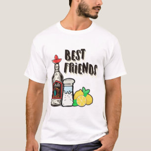 レモン、塩、テキーラT- Tシャツ