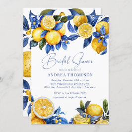 レモン | 夏のブライダルシャワー 招待状