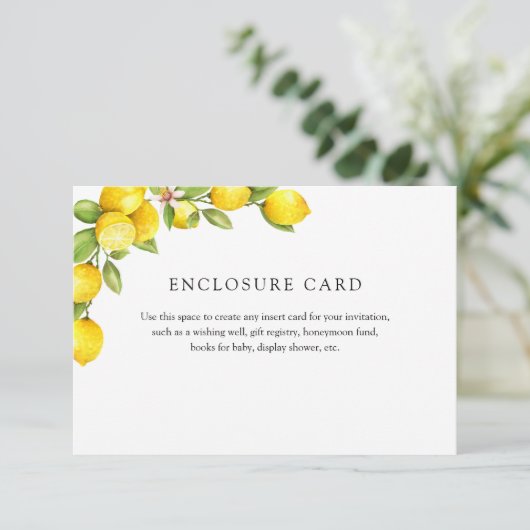 レモン 封入 カード (スタンド正面)