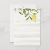 レモン 感謝カード (正面)