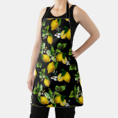 レモン、柑橘類地中海の、アート エプロン (インサイチュ)