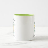 レモン 柑橘類 フルーツ ツートーンマグカップ (中央)