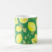 レモン,水の色のパターン,背景,果物,ウォールパップ コーヒーマグカップ (中央)