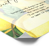 レモン – 甘い混乱を推測 ポスター (角)