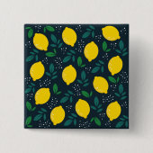 レモン 缶バッジ (正面)