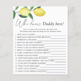 レモン – 誰がパパのゲームを知っ最高のている