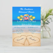 レモン 赤いカニ ローカントリー 招待状 (スタンド正面)