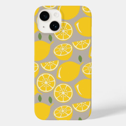 レモン Case-Mate iPhoneケース (裏面)