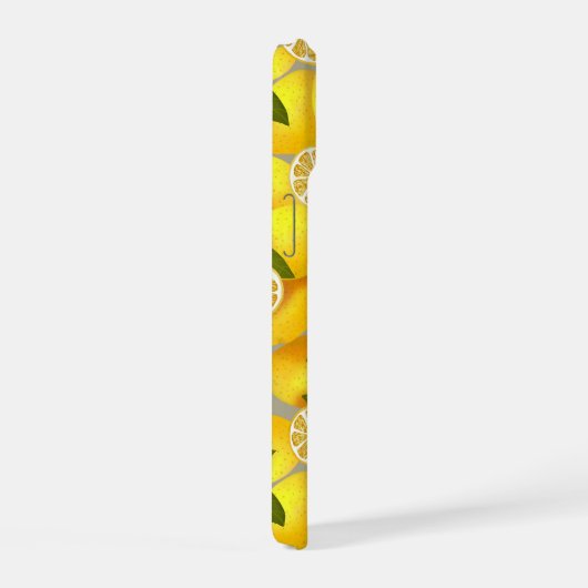 レモン iPhone 15ケース (右側面)