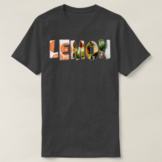 レモン Tシャツ (デザイン正面)