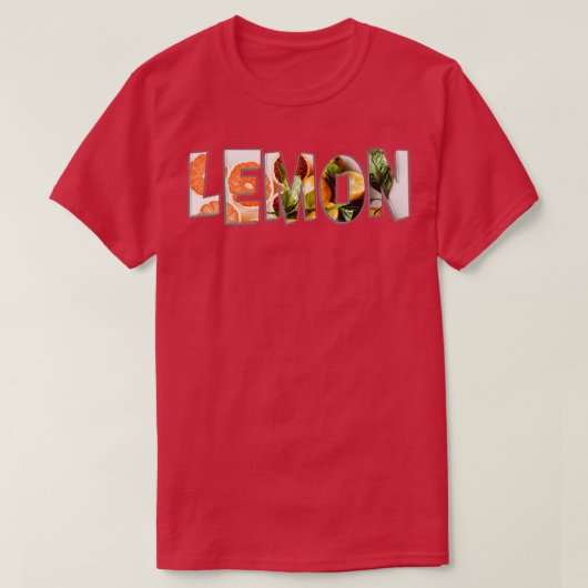 レモン Tシャツ (デザイン正面)
