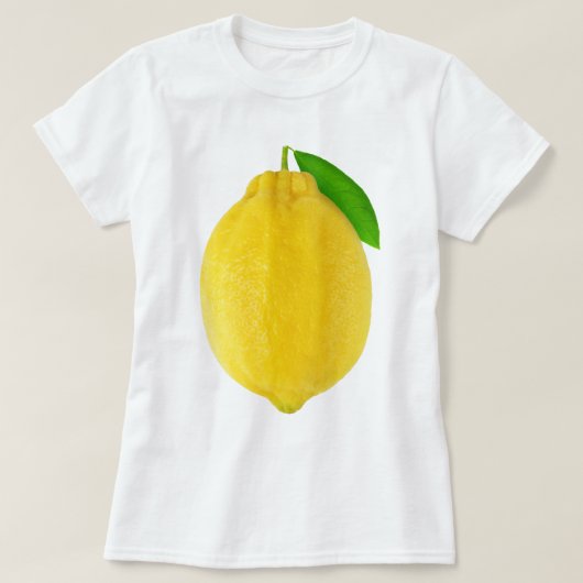 レモン Tシャツ (デザイン正面)