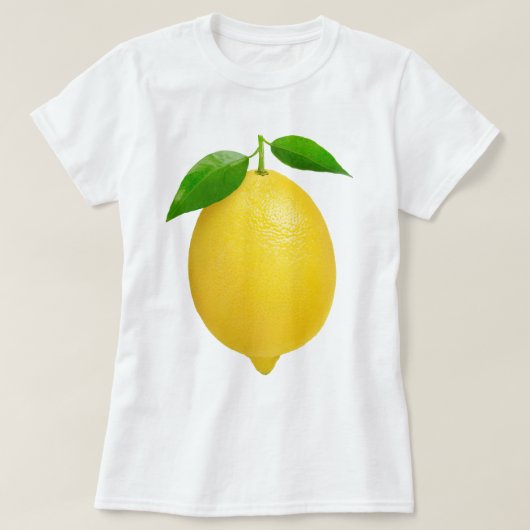 レモン Tシャツ (デザイン正面)