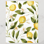 レモンWhat On Your Phoneブライダルシャワーゲーム (裏面)