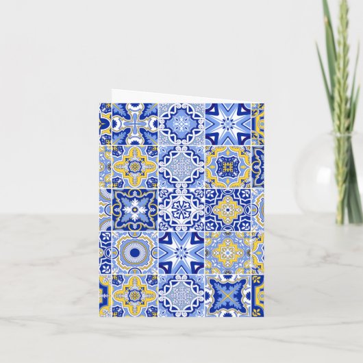 レモ地中海のンの結婚パスポートのカバーを折り畳み 招待状 (裏面)