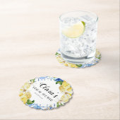 レモ地中海のンイタリアンブライダルシャワーコースター ペーパーコースター (インサイチュ)