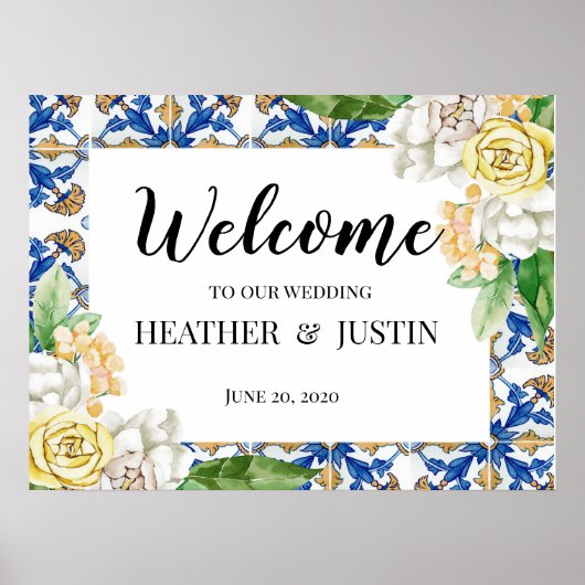 レモ地中海のンウェルカムサイン結婚ズ ポスター (正面)