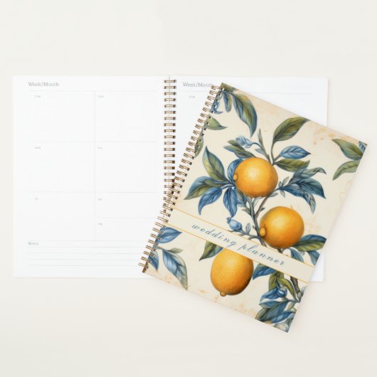 レモ地中海のングローブ結婚ズ プランナー手帳 (ディスプレー)
