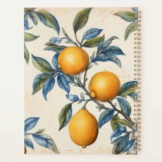 レモ地中海のングローブ結婚ズ プランナー手帳 (裏面)