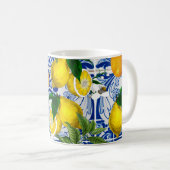 レモ地中海のンコーヒーマグ コーヒーマグカップ (正面右)