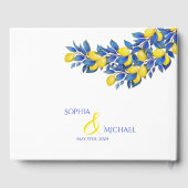 レモ地中海のンス結婚の ゲストブック (裏面)