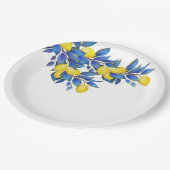 レモ地中海のンス ペーパープレート (アングル)