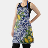 レモ地中海のンズサマーポルトガルのタイル エプロン (インサイチュ)