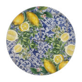 レモ地中海のンズサマーポルトガルのタイル カッティングボード (正面)