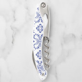 レモ地中海のンズブルーモザイク結婚タイル ソムリエナイフ (裏面)