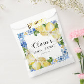 レモ地中海のンブライダルシャワーのバッグ フェイバーバッグ (封をした状態)