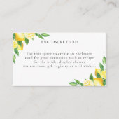レモ地中海のンブライダルシャワーエンクロージャカード エンクロージャーカード (正面)