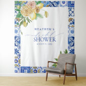 レモ地中海のンブライダルシャワーフォトブース タペストリー (インサイチュ)