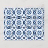 レモ地中海のンブライダルシャワーレシピカード (裏面)