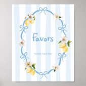 レモ地中海のンブルー弓が好き ポスター (正面)